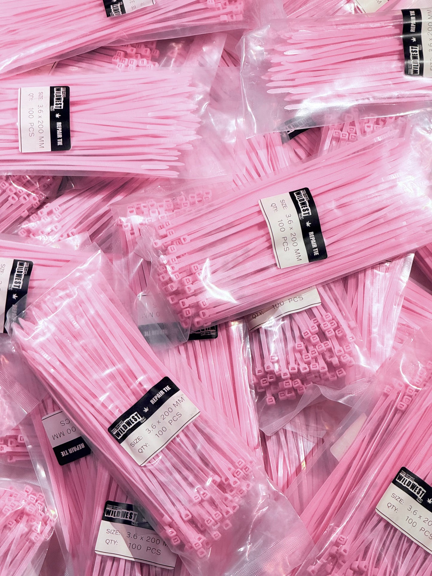 Wild West Zip Ties (100 Pack)